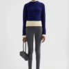 Wool Mock-Neck Sweater