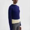 Wool Mock-Neck Sweater