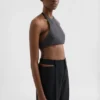 Wool Poplin Halter Top