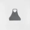 Wool Poplin Halter Top
