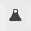 Wool Poplin Halter Top