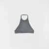 Wool Poplin Halter Top