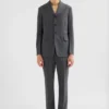 Wool Poplin Tailored Jacket