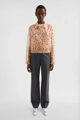Wool Poplin Trousers