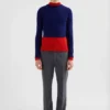 Wool Poplin Trousers