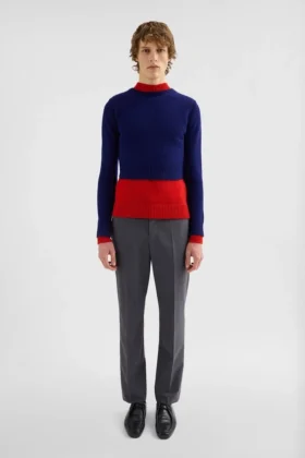 Wool Poplin Trousers