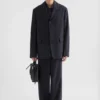 Wool Poplin Trousers