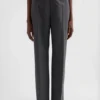 Wool Poplin Trousers