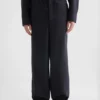 Wool Poplin Trousers