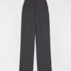 Wool Poplin Trousers