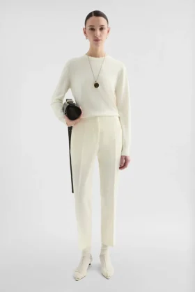 Wool Tailored Trousers