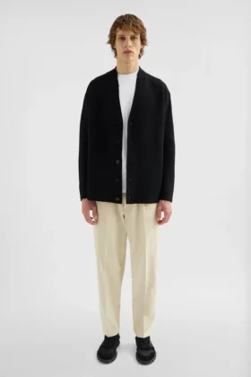 Wool V-Neck Cardigan