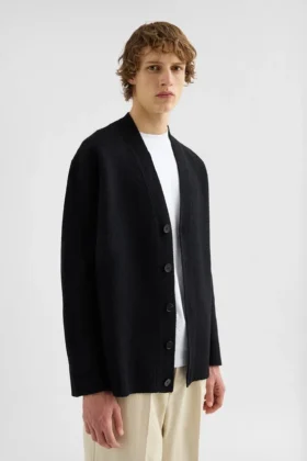 Wool V-Neck Cardigan